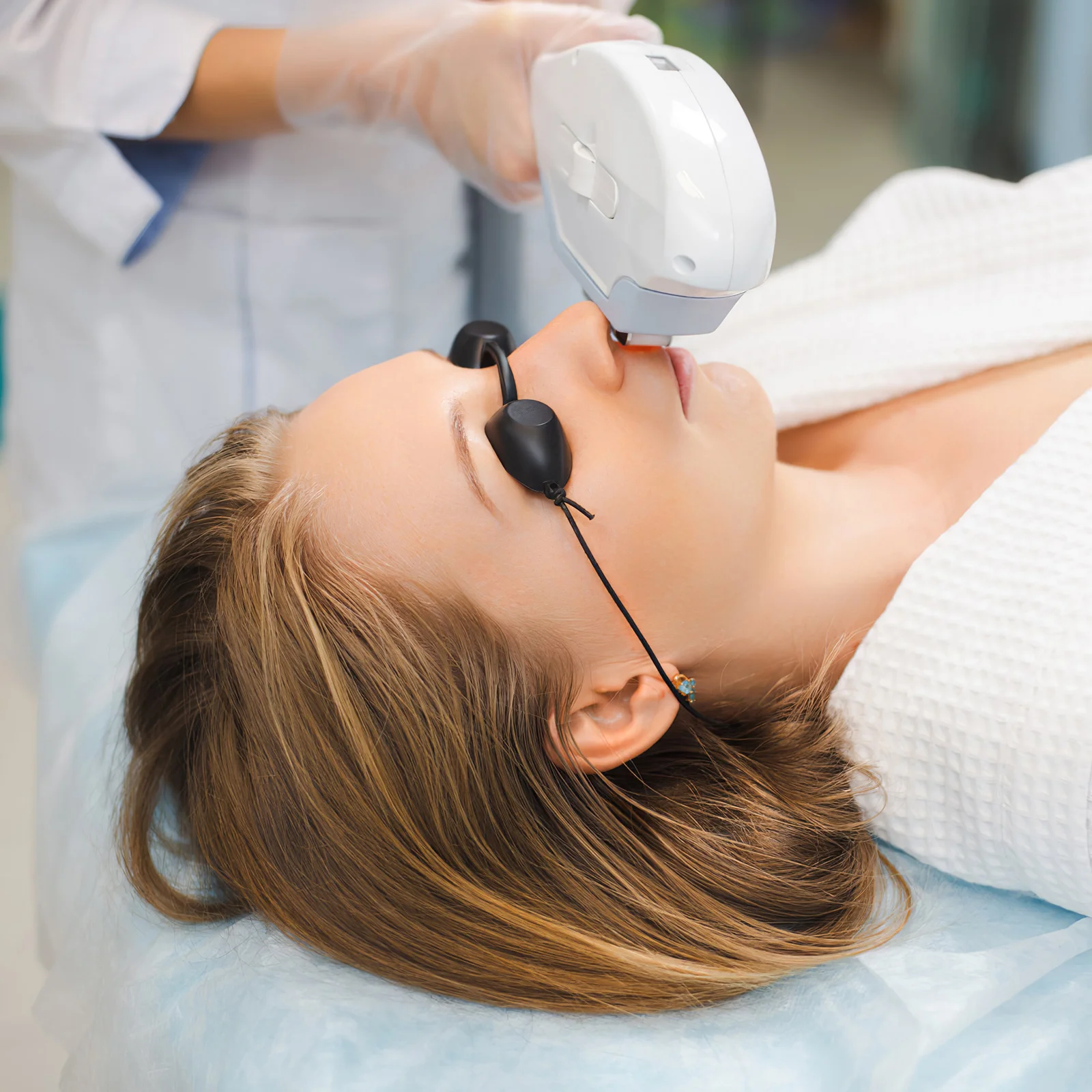 

6PCS Flexible Tanning Bed Goggles Eye Protection UV Black Glasses Safety Goggles for LED Patch