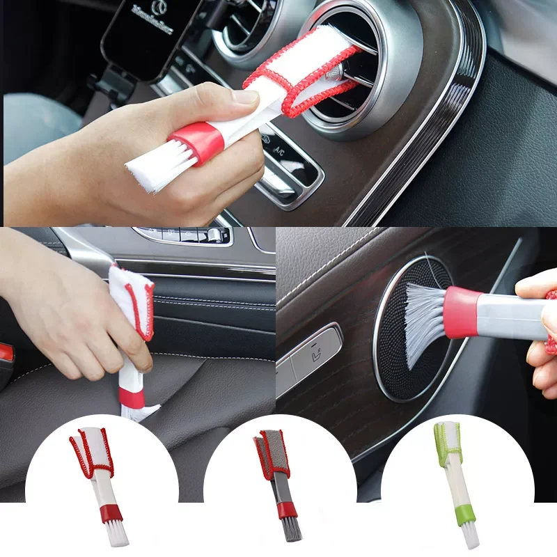 Multi-purpose Clean Brush For  Car Air-Conditioner Outlet Auto Interior Home Windows Kitchen Cleaning Tool Car Accessories