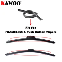 Резинки для бескаркасных дворников, 650-800 мм, 2 шт#5