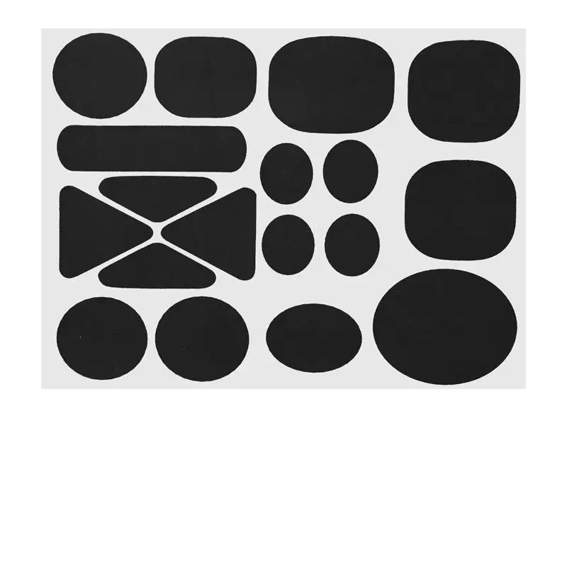 Самоклеящиеся черные нашивки для пуховиков брюк одежды ремонта моющаяся нашивка