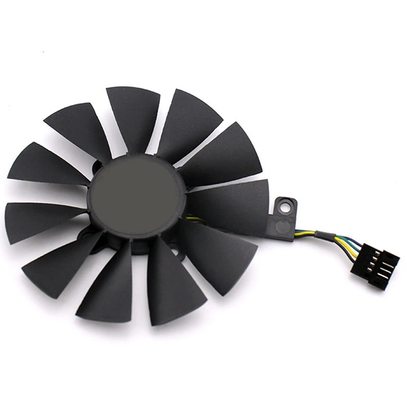 DC12V 95MM T 129215 Вентилятор охлаждения видеокарты SM подходит для ASUS STRIX RX470 RX570 RX580 GTX 1050Ti