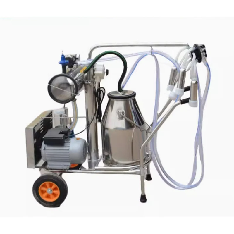 Молочная ферма одиночное коровьее молоко сосание коз доильный аппарат для коров