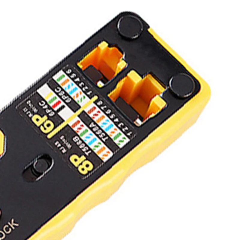 New-8P6P Инструмент для обжима сетевого кабеля CAT.6 Модульное обжимное устройство