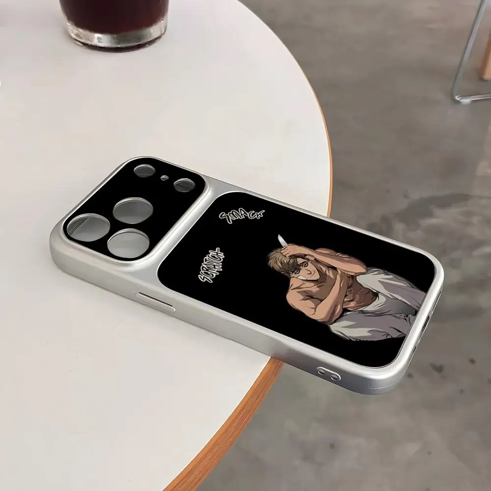 Чехол для телефона K-Killing Comics Stalking из роскошной кожи ягненка с текстурой для iPhone 17 Air 16 15 14 Plus 13 12 11 X Pro (art.: 3920dacdb38d2) - 3920dacdb38d2