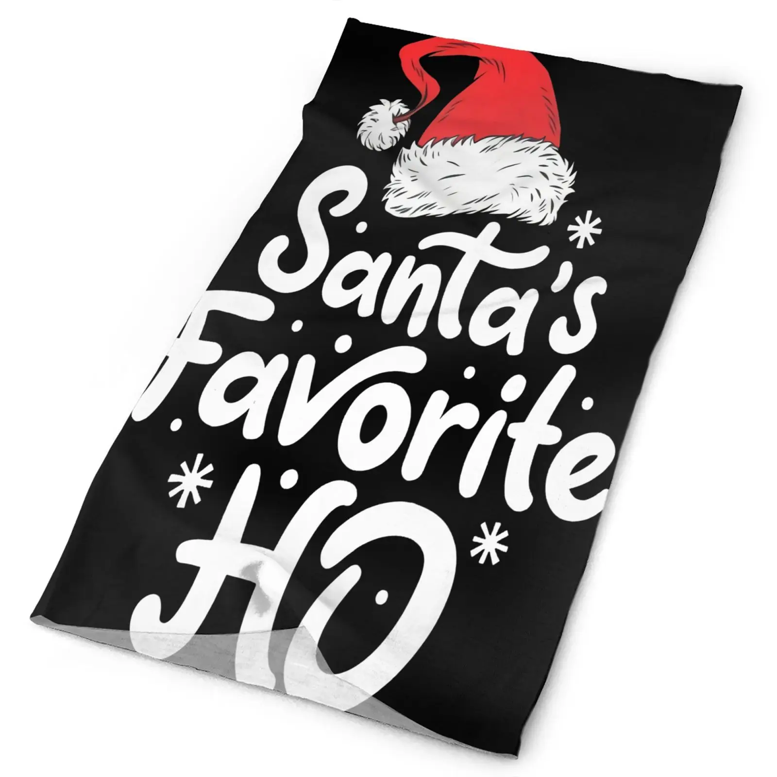 

Любимая Рождественская Мужская бандана Санты, Мужская велосипедная маска, искусственная Лыжная маска, искусственная кожа