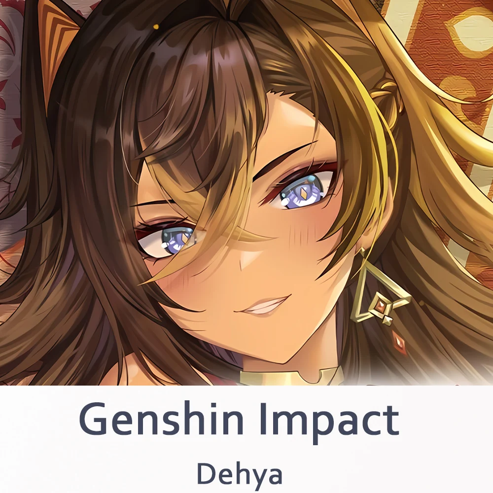 Аниме Dakimakura Genshin Impact Dehya наволочка для всего тела отаку игровой чехол подушки