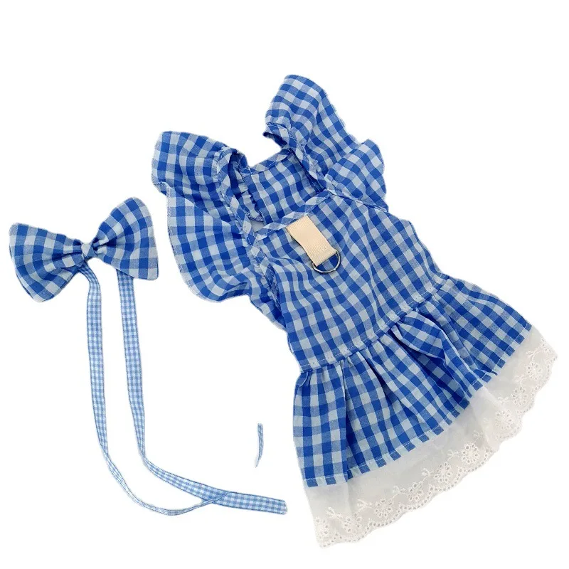 Женское платье принцессы с рисунком для чихуахуа померанского медвежонка