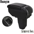 Автомобильный Центральный консольный ящик для хранения Peugeot 206 207 подлокотник коробка 9 USB зарядка