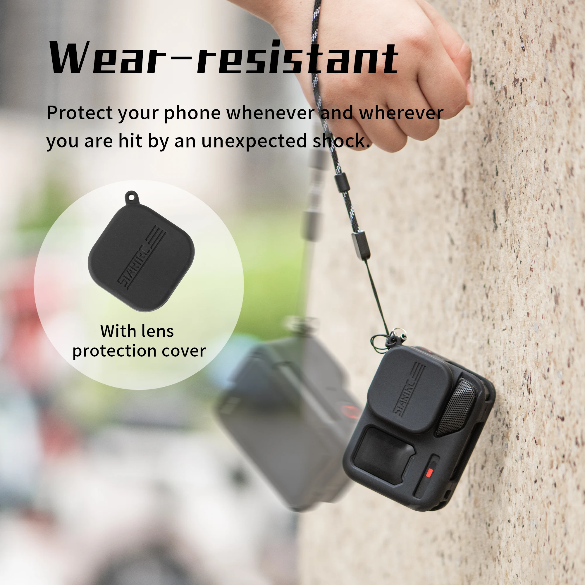 Силиконовый защитный чехол для камеры Insta360 Ace Pro 2