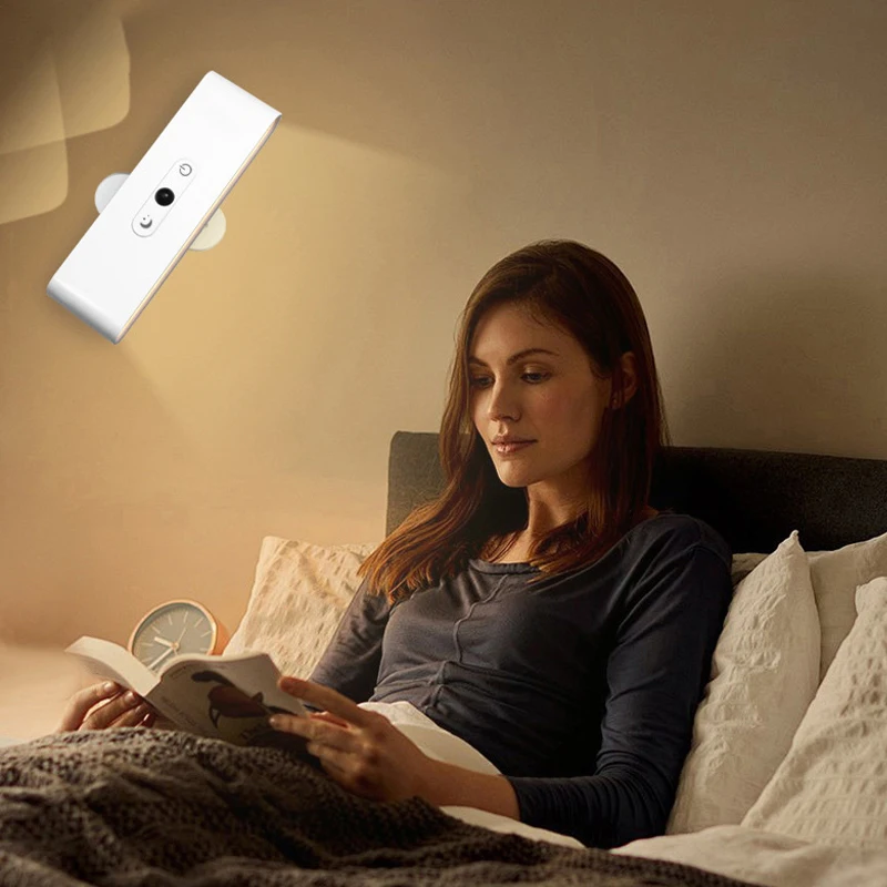 Светодиодная настенная лампа с сенсорным управлением и датчиком движения