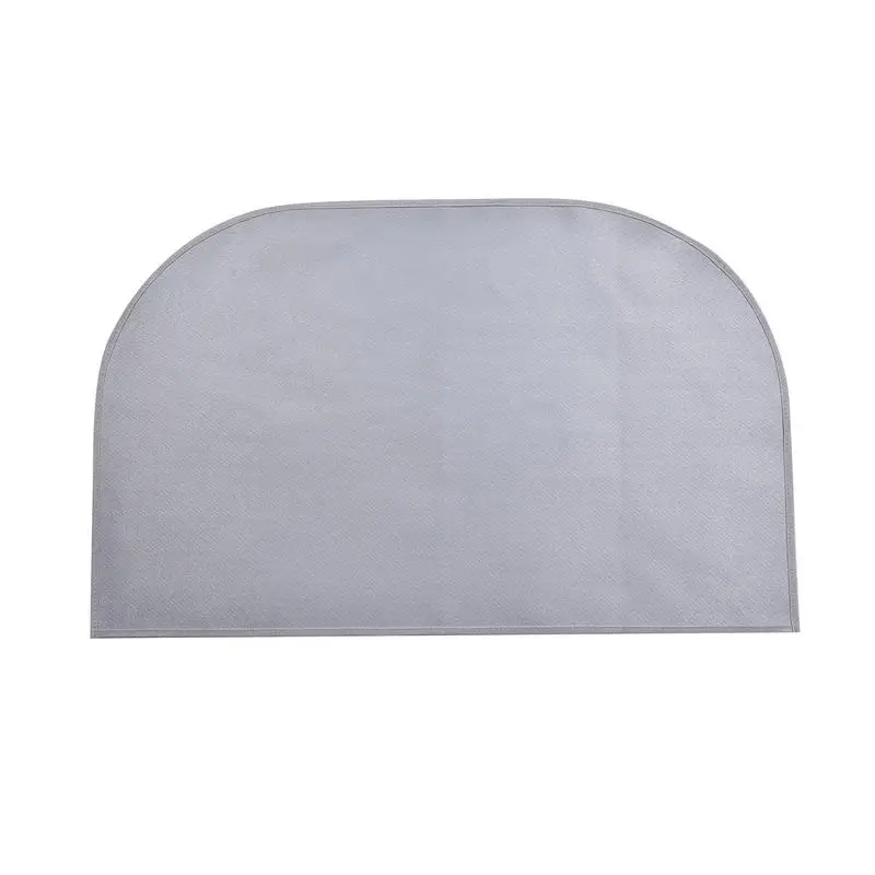 

The Fire Pit Mat Fireproof Mat And Barbecue Deck Protection Mat Fireresistant Round Lawn Protection Mat For Camping Tool