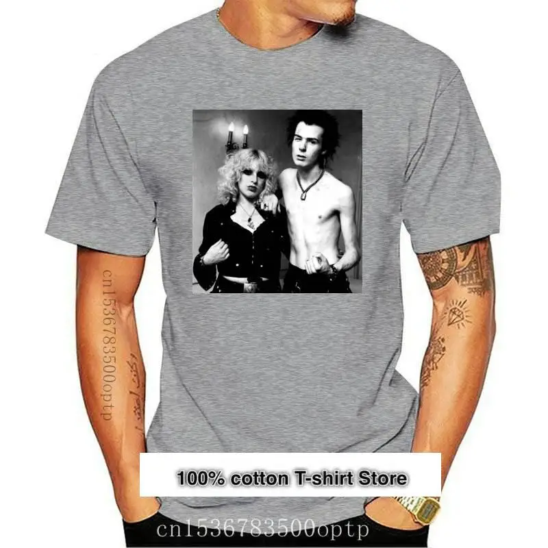 

Camiseta de manga corta de SID VICIOUS, Sid y Nancy, nueva