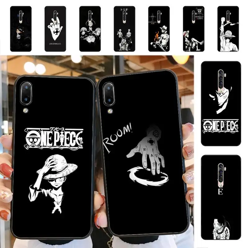

Bandai One Piece Retro Art Phone Case for Vivo Y91C Y11 17 19 17 67 81 Oppo A9 2020 Realme c3