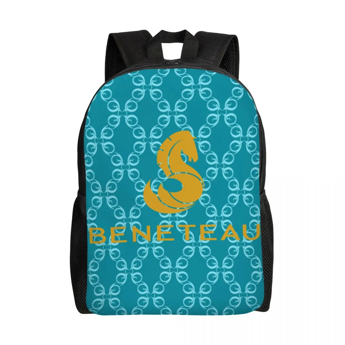 

Beneteau Sailing Boat Logo Backpacks for Men Women Water Resistant College School Bag Print Bookbag