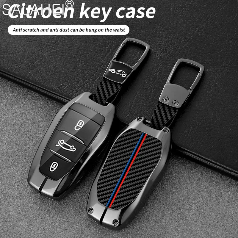 

Zinc Alloy Remote Key Case Cover Shell For Peugeot 2008 3008 4008 5008 308 408 508 Citroen C4 C4L C6 C3-XR Picasso DS3 DS4 DS5