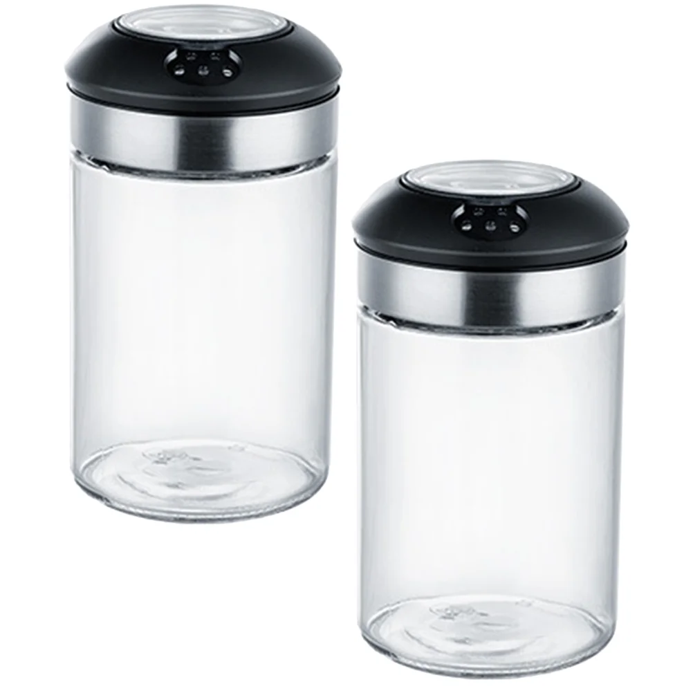 

Condiment Container Pots Storage Seasoning Organizers Sugar Box Bottle Jarscontainers Salt Canisters Honey Dipper Pot Pepper Jar