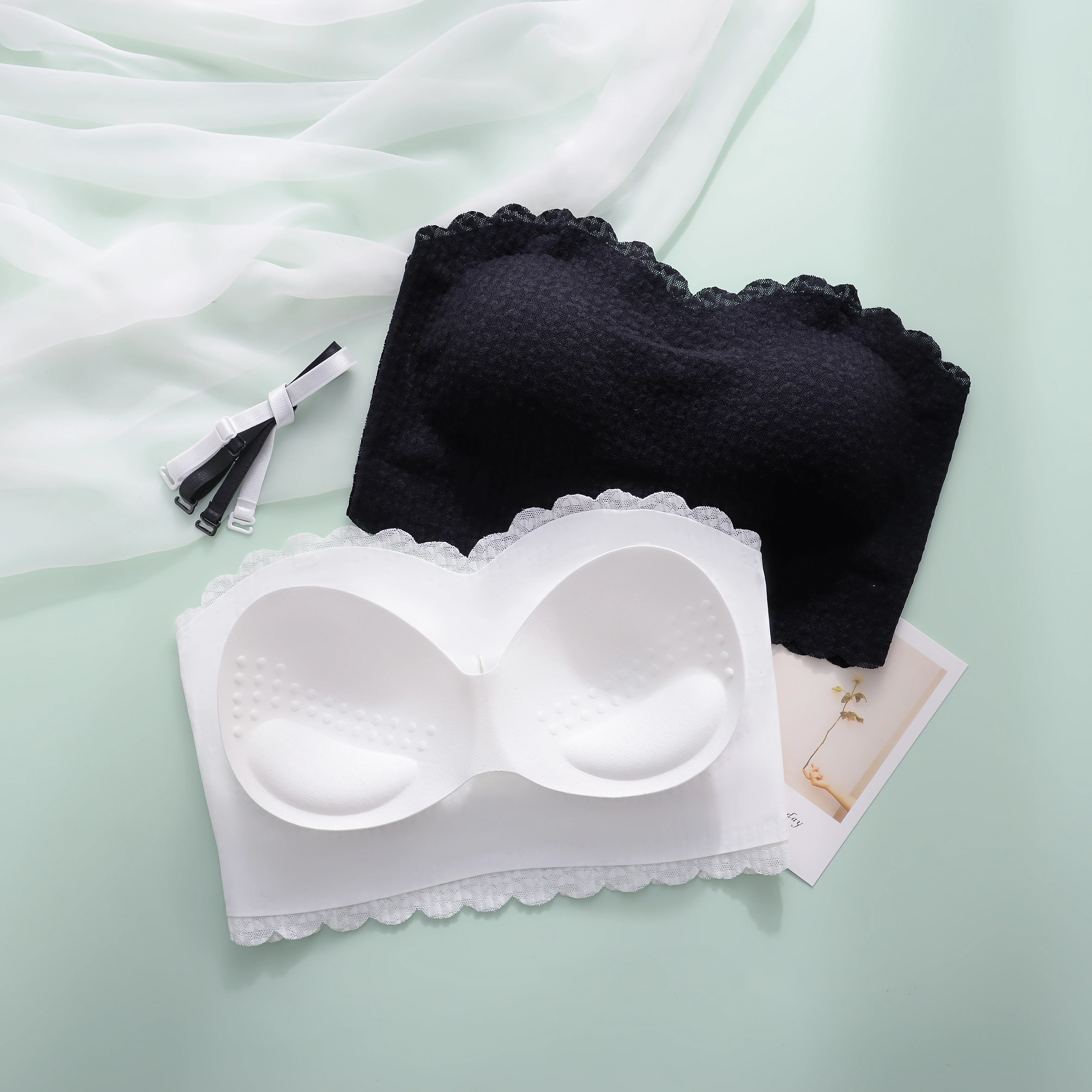Strapless Bra Brassiere Seamless Push Up Bralette Non-wired Bras Invisible Underwear Women Tube Top Boneless Lingerie |