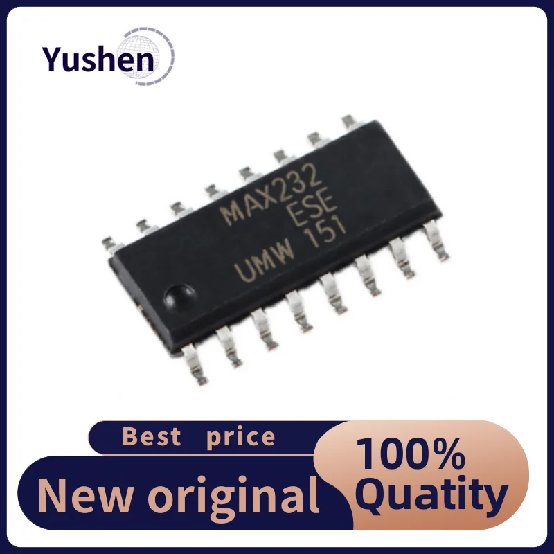 

Оригинальный подлинный UMW MAX232ESE SOP-16 + 5V фотодрайвер/приемник IC чип