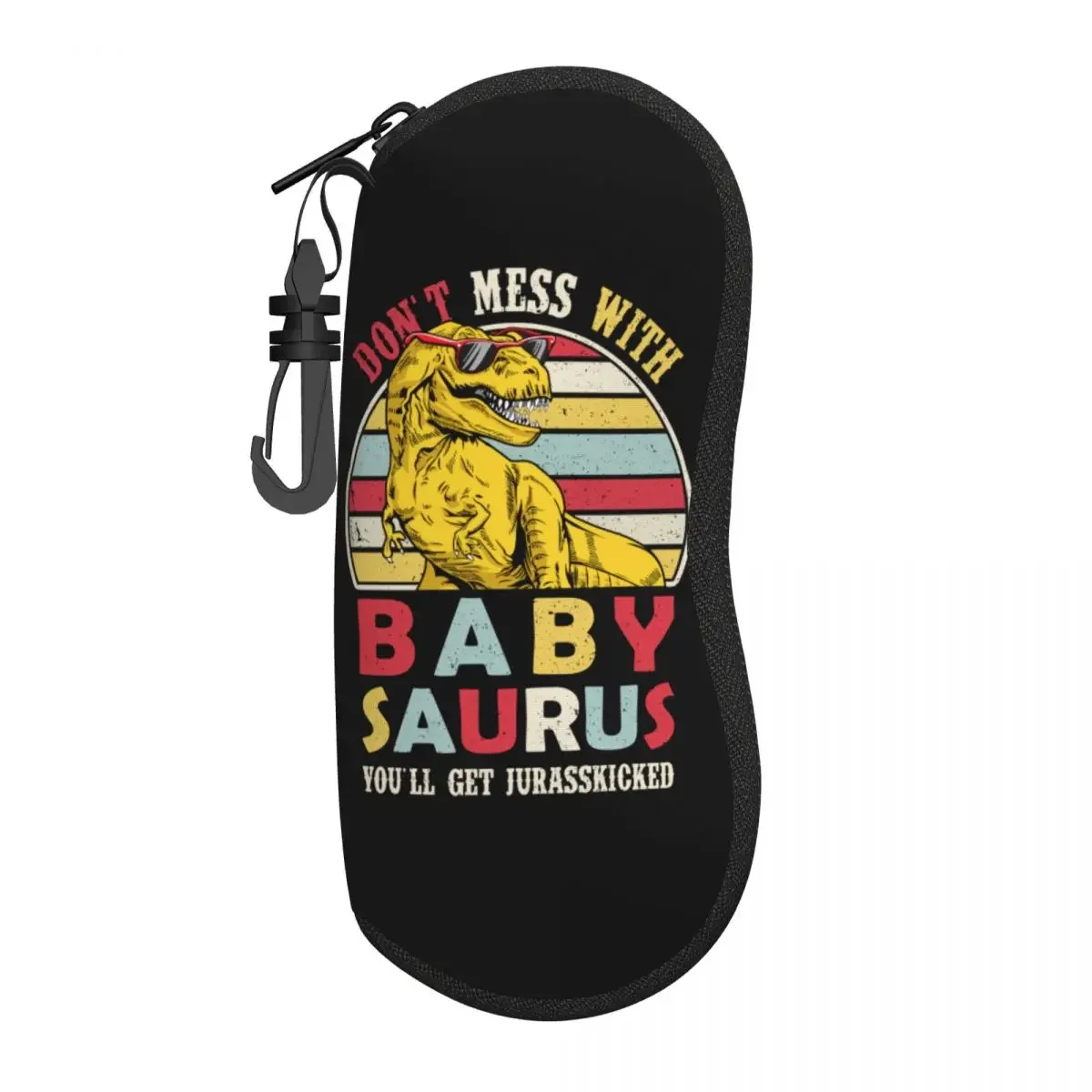 Чехол для очков Mamasaurus T Rex с динозавром на заказ мужской и женский мягкий детский