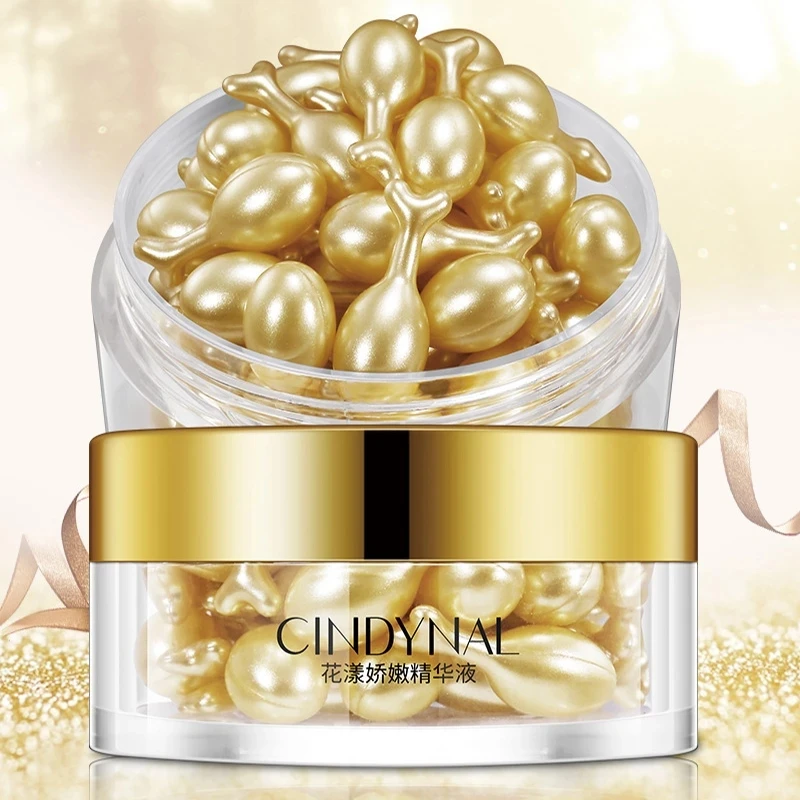 

20/30Pcs Hyaluronic Acid Face Serum Capsules Placenta Anti Wrinkle Moisturizer Improves Skin Vitality Capsule Serum Skin Care