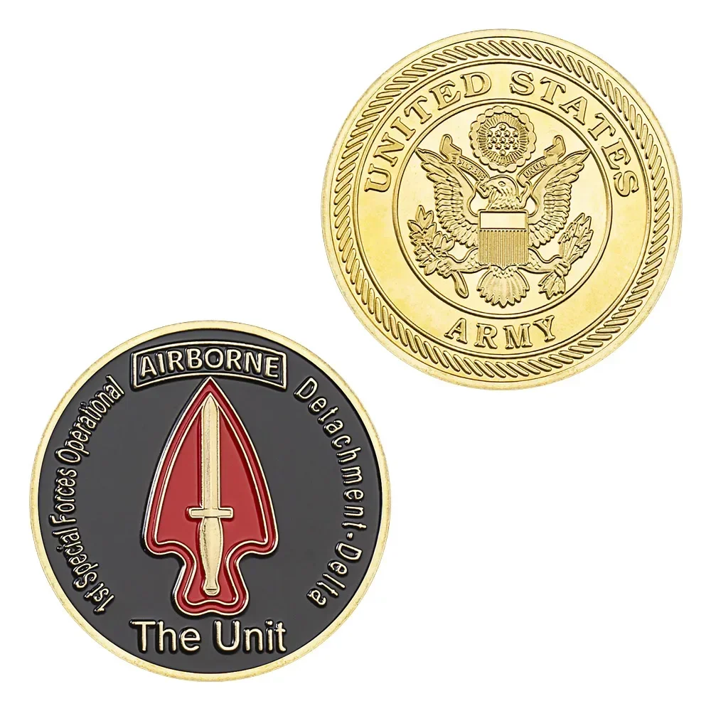 Операционные сувениры для первых спецназов армии США монеты в