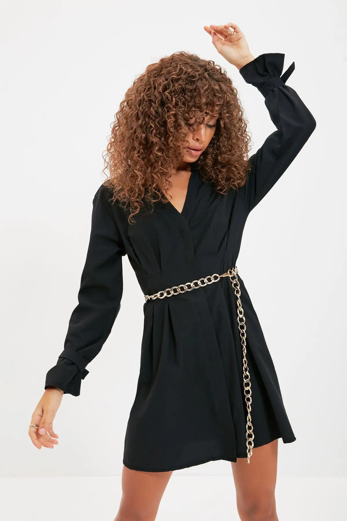 

Trendyol Battery Detailed Shirt Dress TWOAW22EL0382