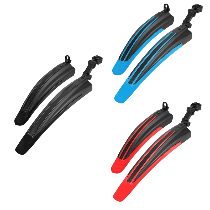 

Комплект велосипедных брызговиков, Портативный Регулируемый дорожный горный велосипед, велосипедные шины, передние и задние грязезащитны...