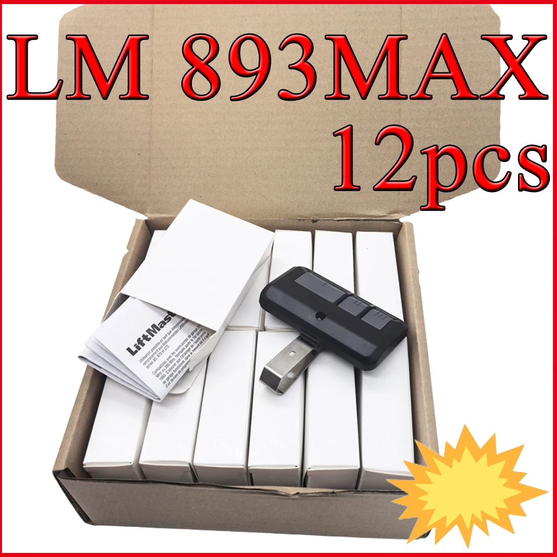 Пульт дистанционного управления Ty 893Max для гаражных ворот