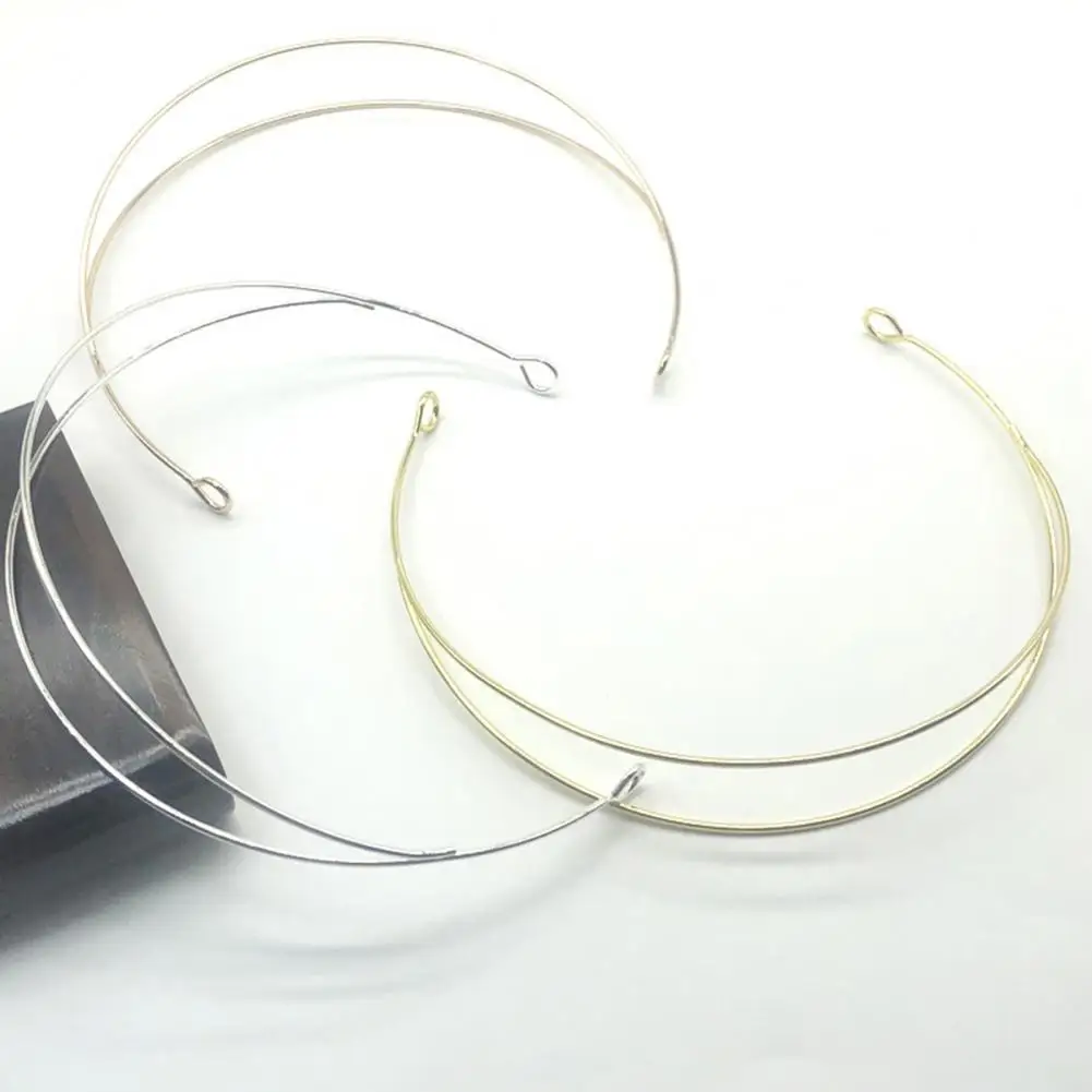 

10Pcs Stylish Headband High-end Vintage Headdress Material Elastic Old-fashioned Headdress Material Head Hair Band DIY