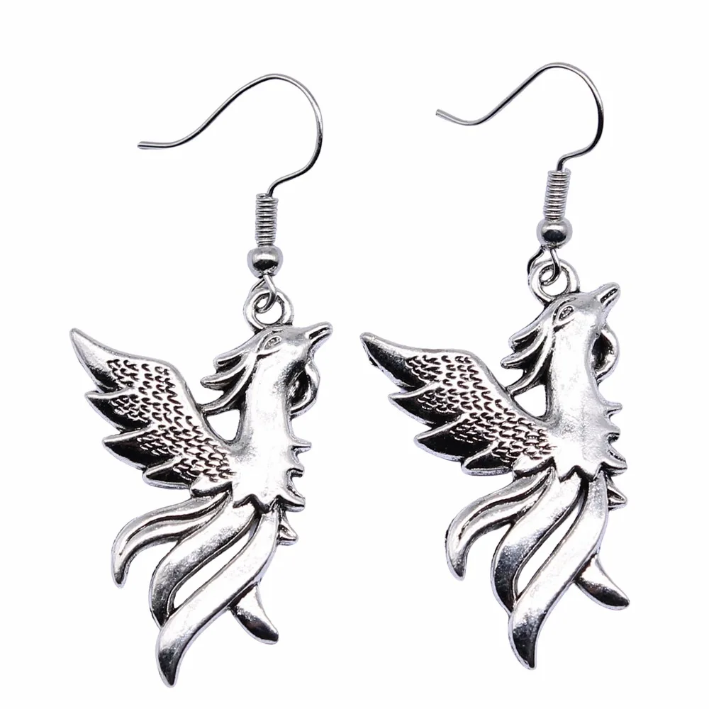 Серьги-подвески в стиле ретро простые модные ювелирные украшения с кулоном виде