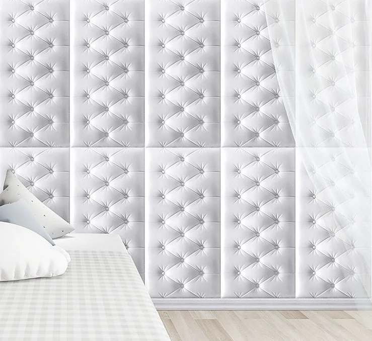 DD18 3D наклейки на стену изголовья детская спальня самоклеящаяся мягкая упаковка