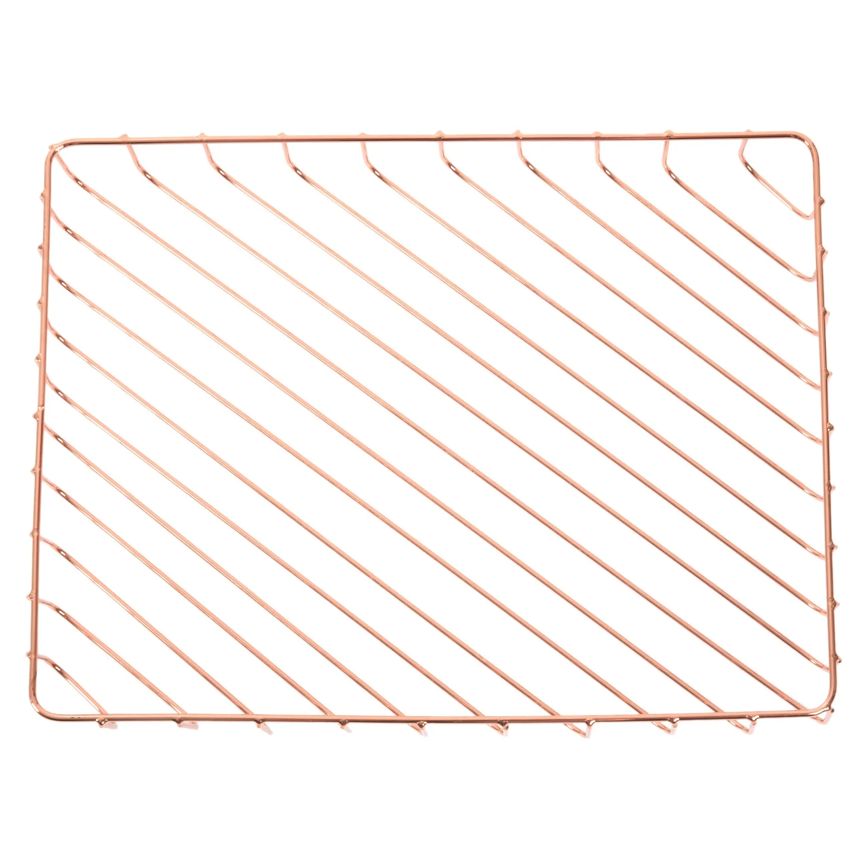 

Rose Gold Desk Tray, Wire Letter File Tray Finisher