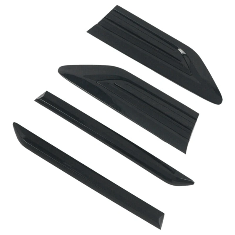 

4 шт., боковые наклейки на крышку автомобиля VW Tiguan 2017 2018 2019