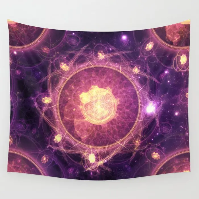 

Royal Purple Mandala Tapestry Background Wall Covering Home Decoration Blanket Bedroom Wall Hanging Tapestries