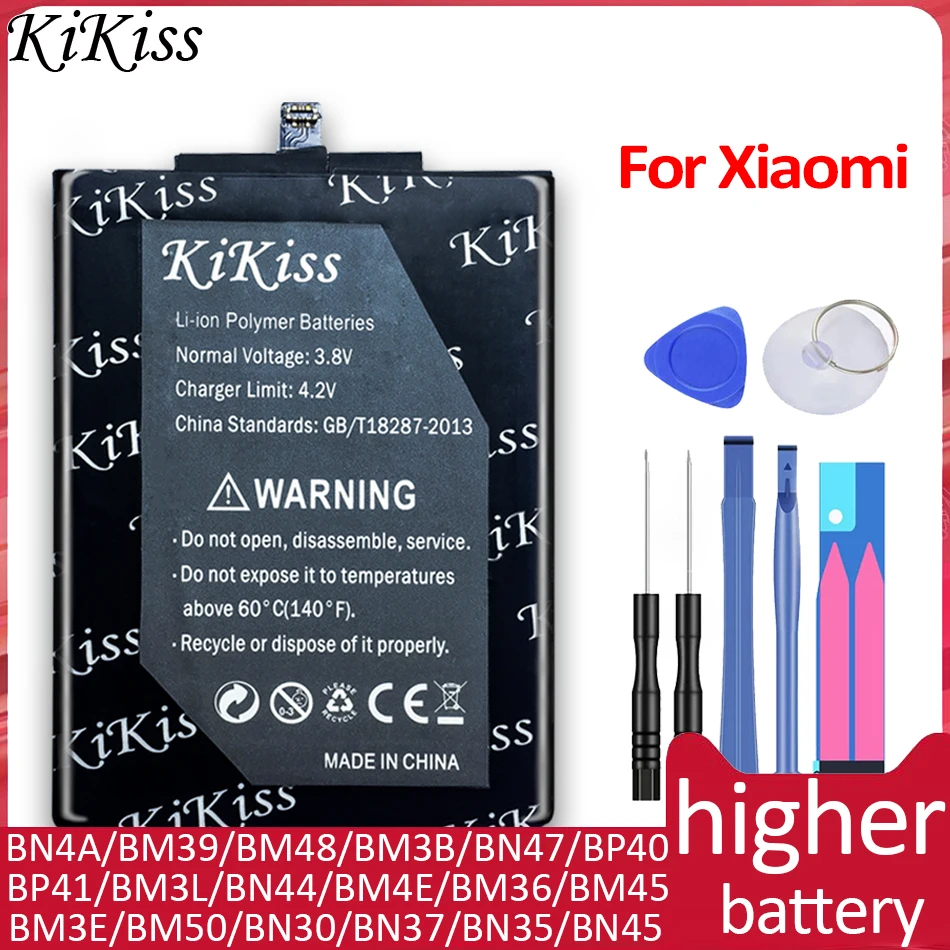 

BM46 BM47 BN41 BN43 BN4A Mobile Phone Battery For Xiaomi Redmi Note 2 3 3S 3X 4 4X 5 5A Plus 6 6A Pro 7 8 8T/ Note3 Pro batery