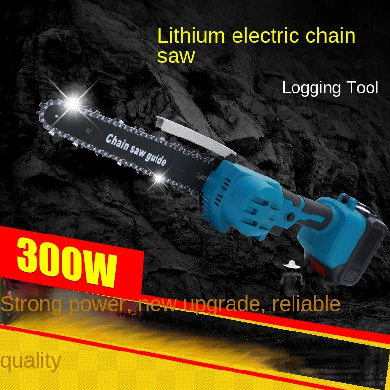 

Rechargeable handheld brushless electric chain saw double lithium power handheld chainsaw logging saw