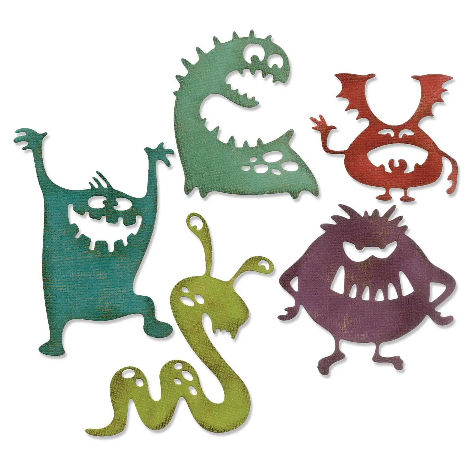 

Happy Halloween Cute Cartoon Animals Metal Cutting Dies DIY Embossed Scrapbooking Supplies Cut Dies For Cards Album Crafts Decor