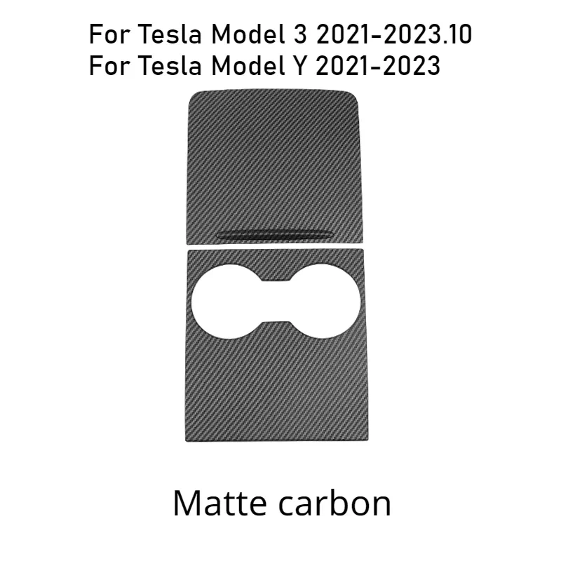 Панель центральной консоли с нажимной ручкой для Tesla Model 3Y, крышка из АБС-пластика центральной консоли, подходит для оригинального защитного декора автомобиля