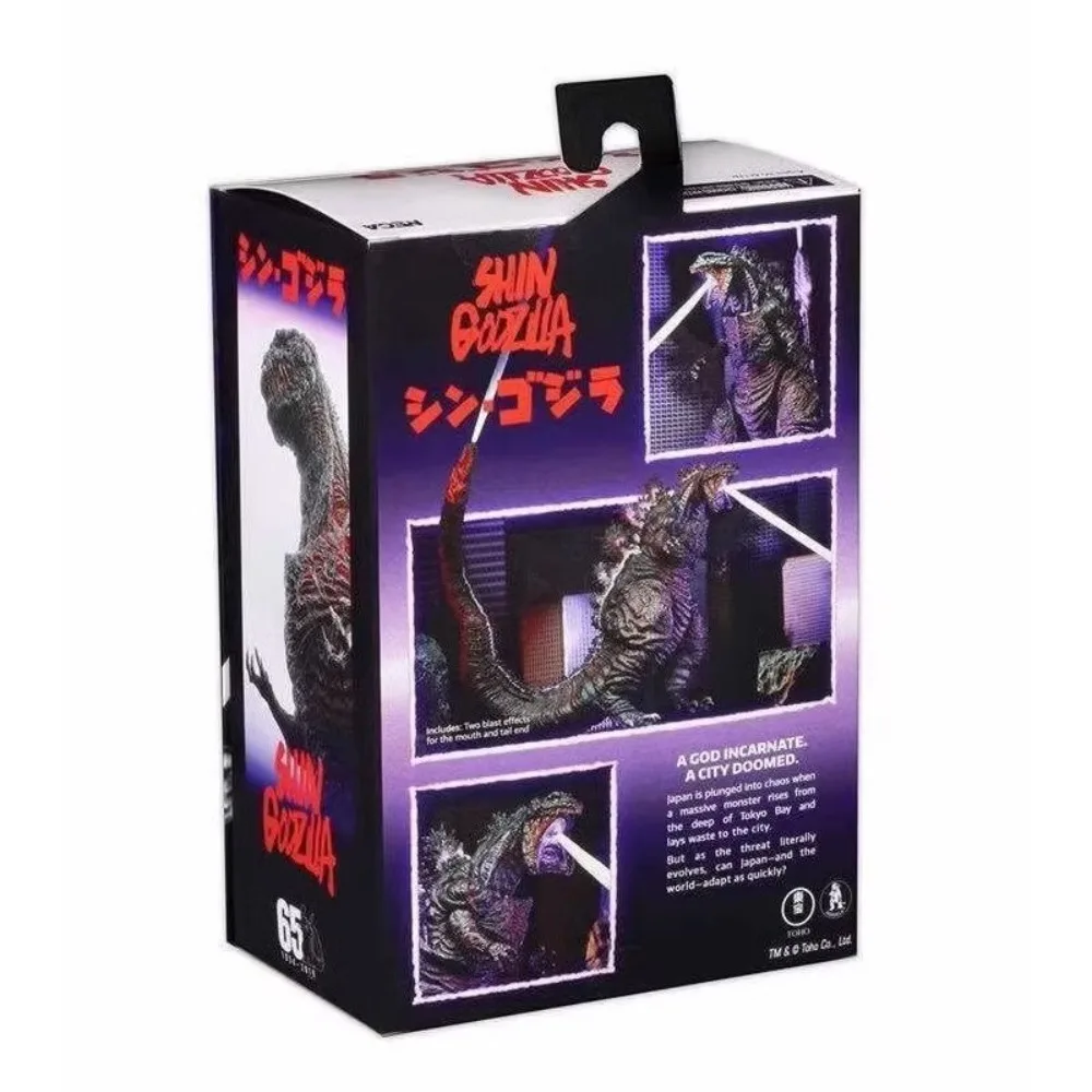NECA новые экшн-фигурки ядерной Годзиллы 2016 в коробке версия фильма научная