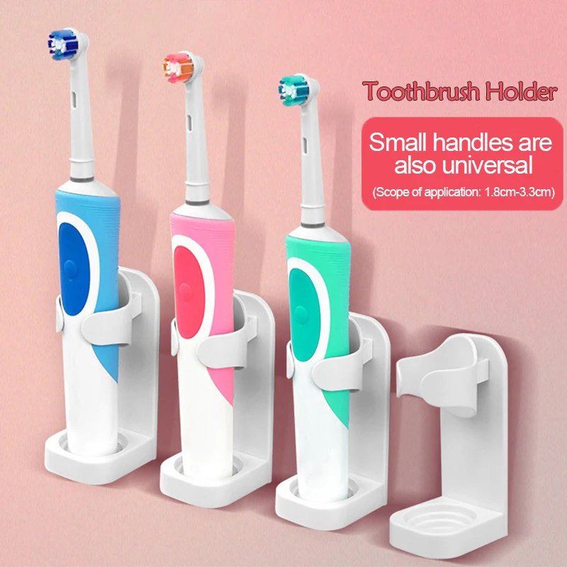 

Traceless Toothbrush Holder Bath Wall-Mounted Electric Toothbrush Holders Toothbrush Stand Hanger Bathroom Accessories