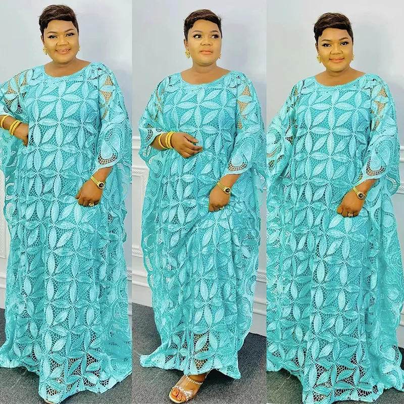 Летнее элегантное Африканское женское платье с круглым вырезом розовое желтое