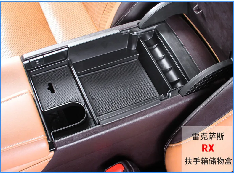 Carmonsons for Lexus RX AL20 2016+ Console Central Armrest Storage Box Holder Container Tray Organizer Accessories Car Styling