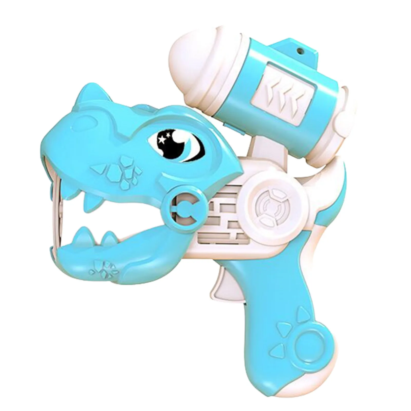 

Воздуходувка для пузырей в виде динозавра, летняя игрушка, автоматический пузырьковый пистолет, игрушка для детей, герметичный пузырьковый...