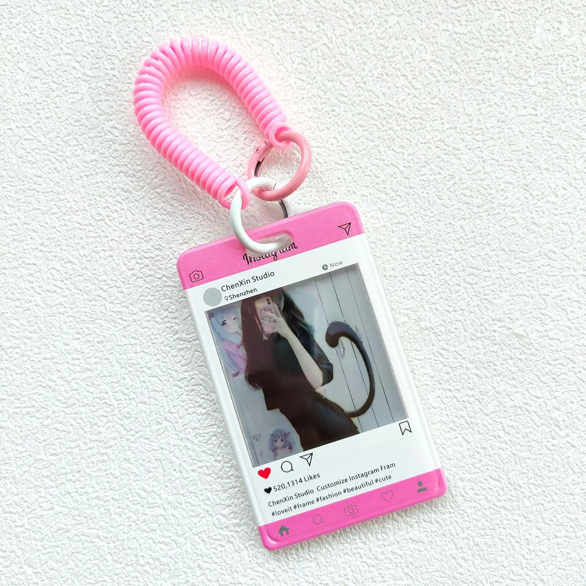 Милый диалог прозрачная обложка для карт студенческий мультяшный слайдер набор