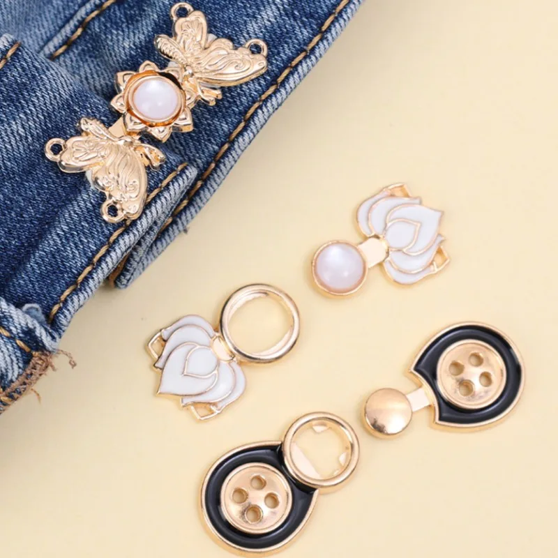 Прочно фиксированная пряжка на талии женские затягивающие брюки бабочка