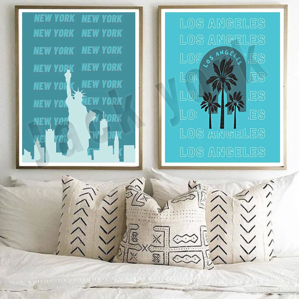 Печать на холсте Jack York Городской пейзаж