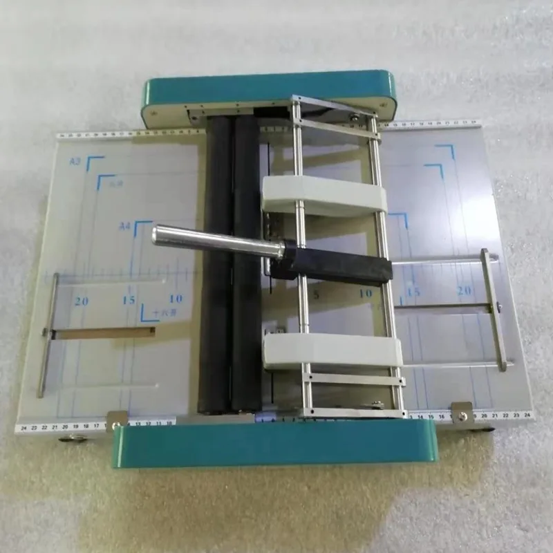 Desktop Paper Booklet Stapler Folding Machine Making Factory Price