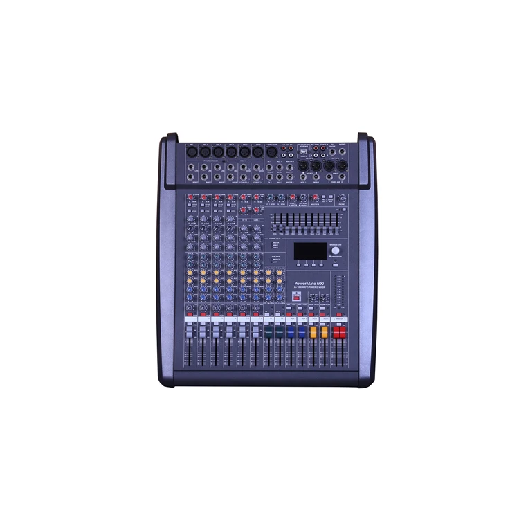 PM600-3 Высококачественный черный 800 Вт шестиканальный USB-монитор-вкладыш записи