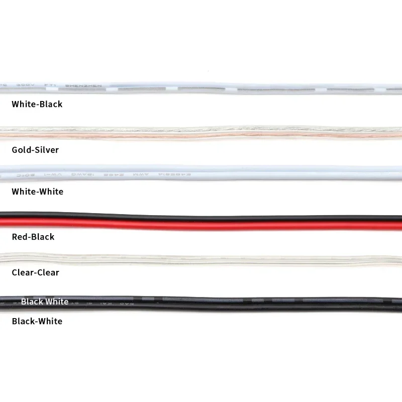 5 м/10 м/20 м UL2468 2 контакта электрический провод луженая медная изоляция ПВХ