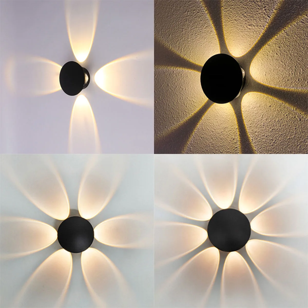 

LED Creative Mushroom Bedside Wall Lamp Modern Aisle Corridor Staircase Porch Decorative Lamp Bedroom Living Room Wall Lights